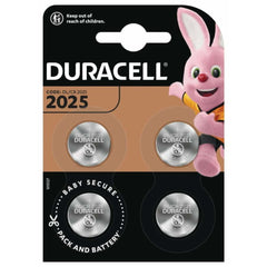 Duracell Spec Lithium Cell 3V Battery 2025 x4 Pieces