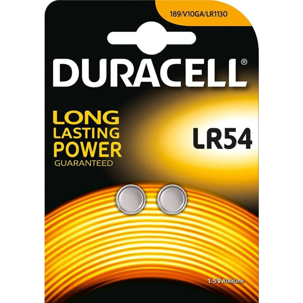 Durecell D052550 Button Cell Batteries Lr54 2Pcs.