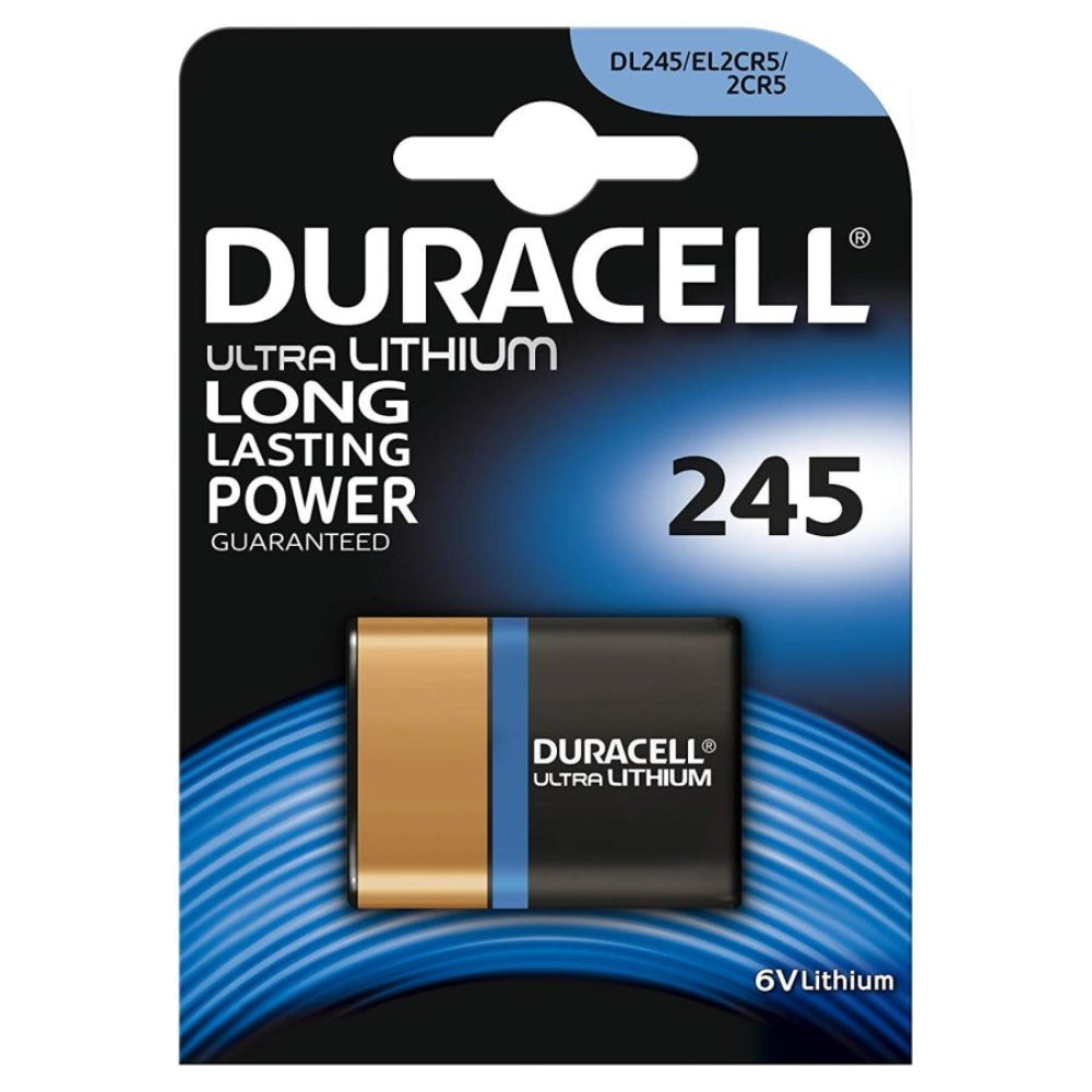 Duracell Spec Ultra Photo Lithium Battery 245 6V x2 Pieces