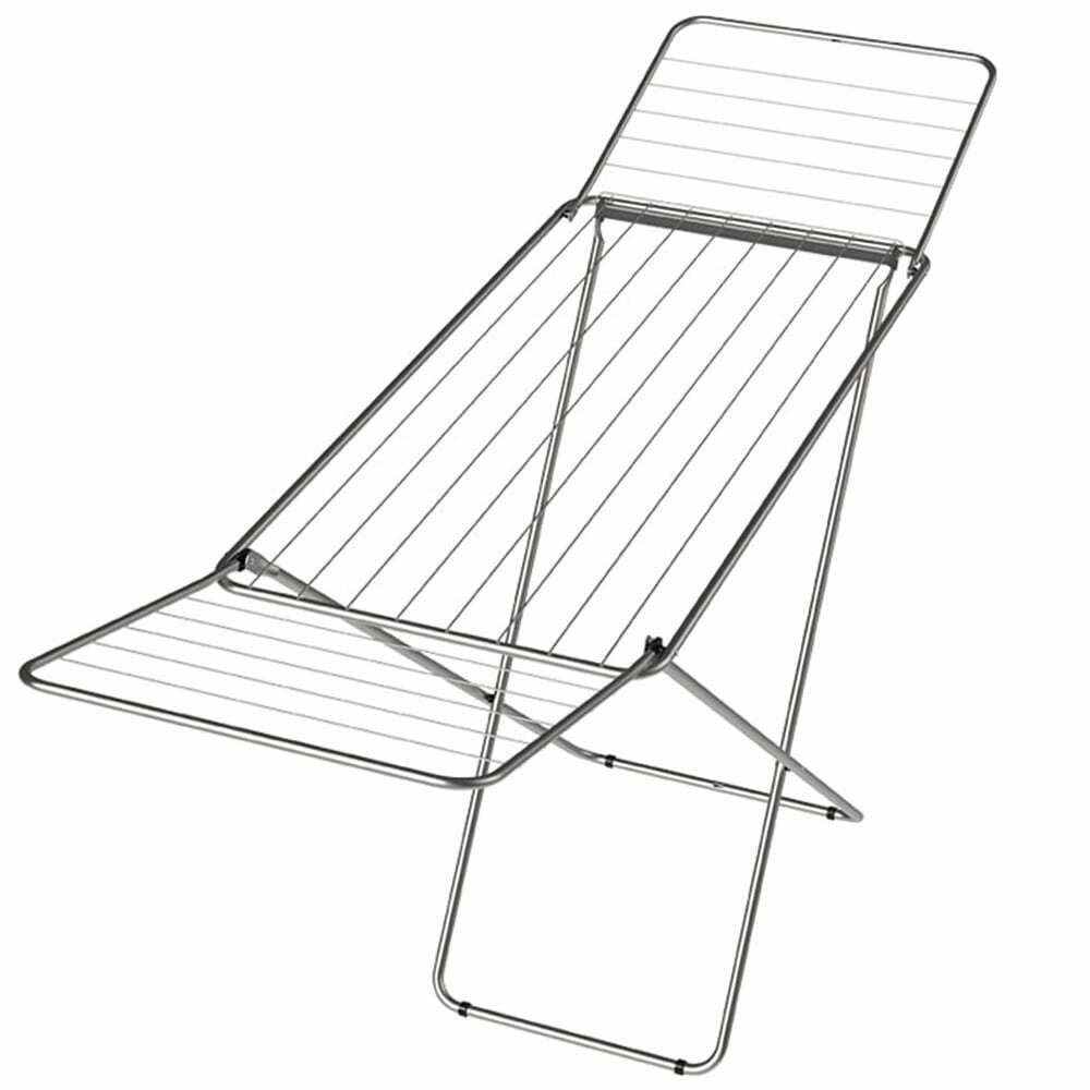 Michelino Clothes Drying Rack 18m - Silver