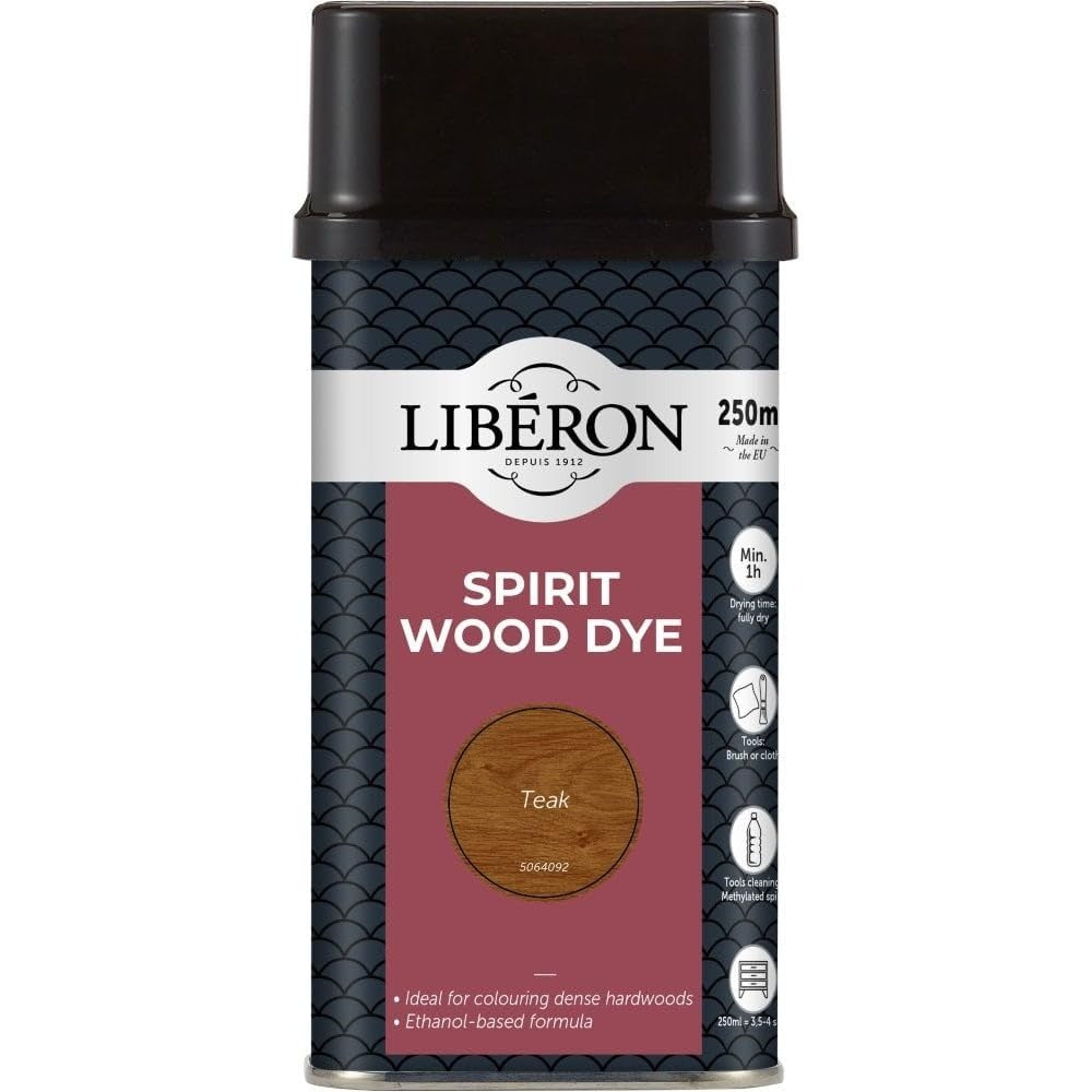 Liberon Spirit Wood Dye 250ml Teak
