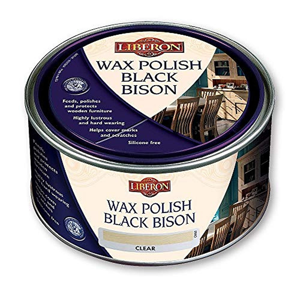 Liberon Wax Polish Black Bison Clear 500ml