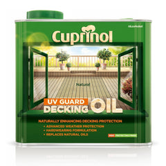 Cuprinol UV Guard Decking Oil Natural 2.5L