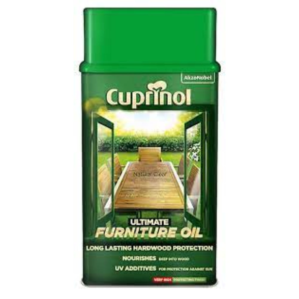 Cuprinol Ultimate Hardwood Garden Furniture Oil 1L