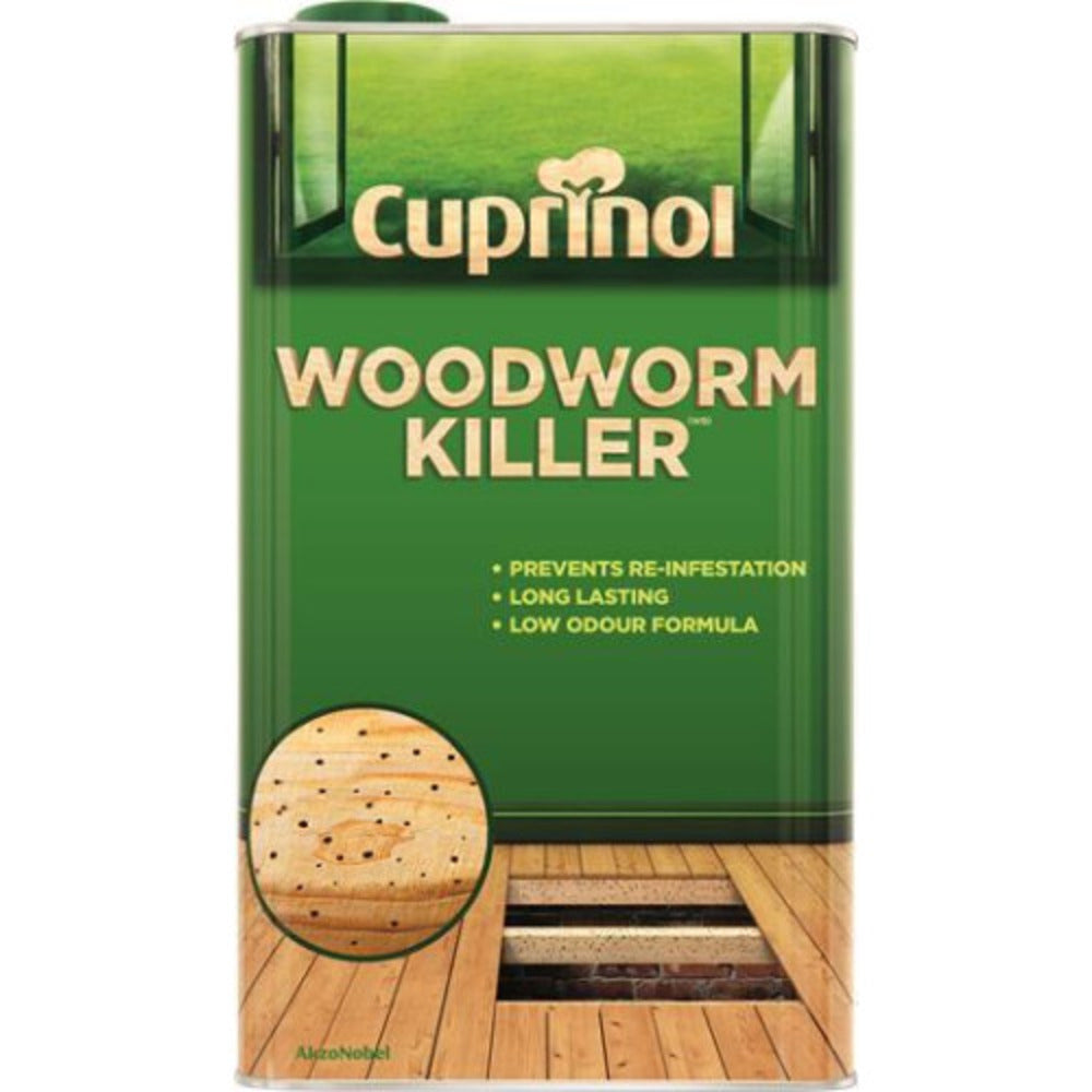 Cuprinol Woodworm Killer Liquid 5L