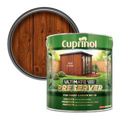 Cuprinol Ultimate Garden Wood Preserver 4L Red Cedar