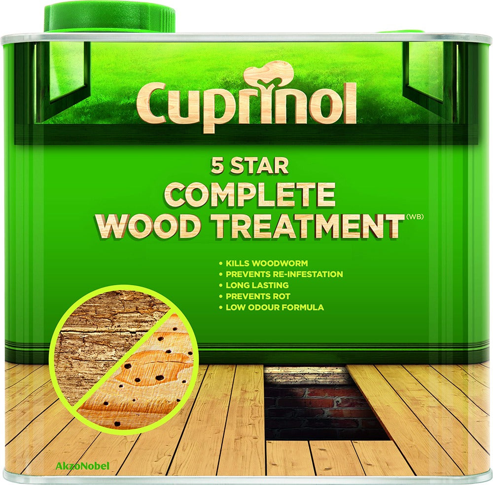 Cuprinol Wood Preserver 5 Star Treatment 5L