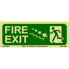 PHOTO-LUMINESCENT DIRECTIONAL STICKERS