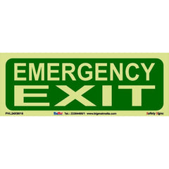 PHOTO-LUMINESCENT DIRECTIONAL STICKERS