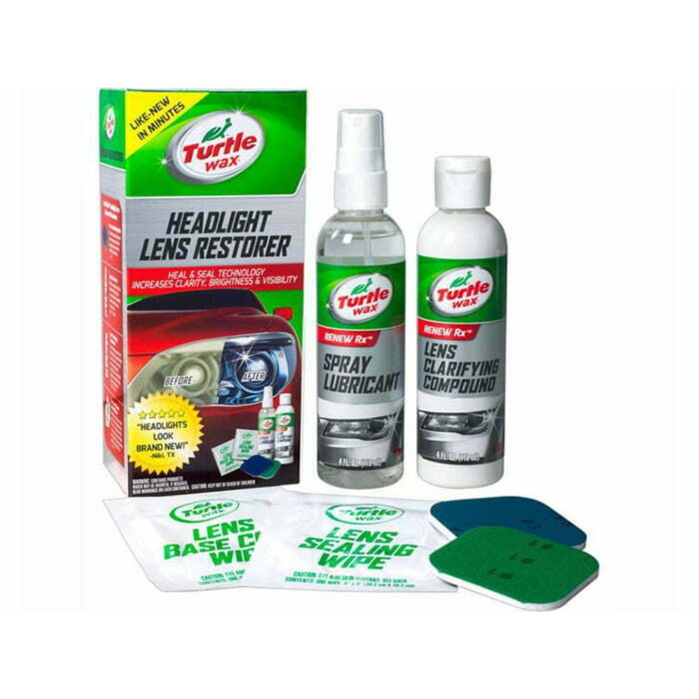 Turtlewax Headlight Restorer Kit