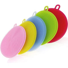 Wenko Round Soft Silicone Sponge Set of 2 Pieces