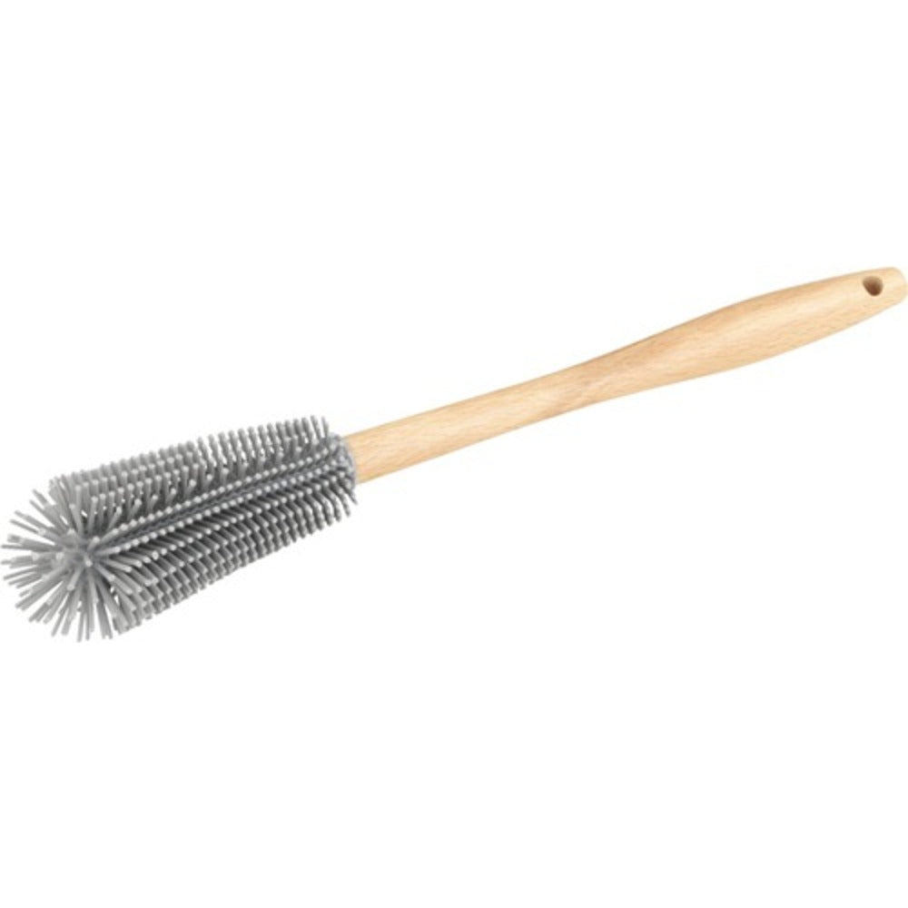 Wenko Hollie Silicone Wash Up Brush with Wooden Handle