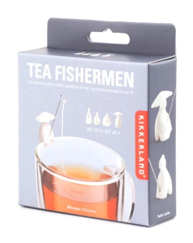 Kikkerland Tea Bag Holder - Fisherman