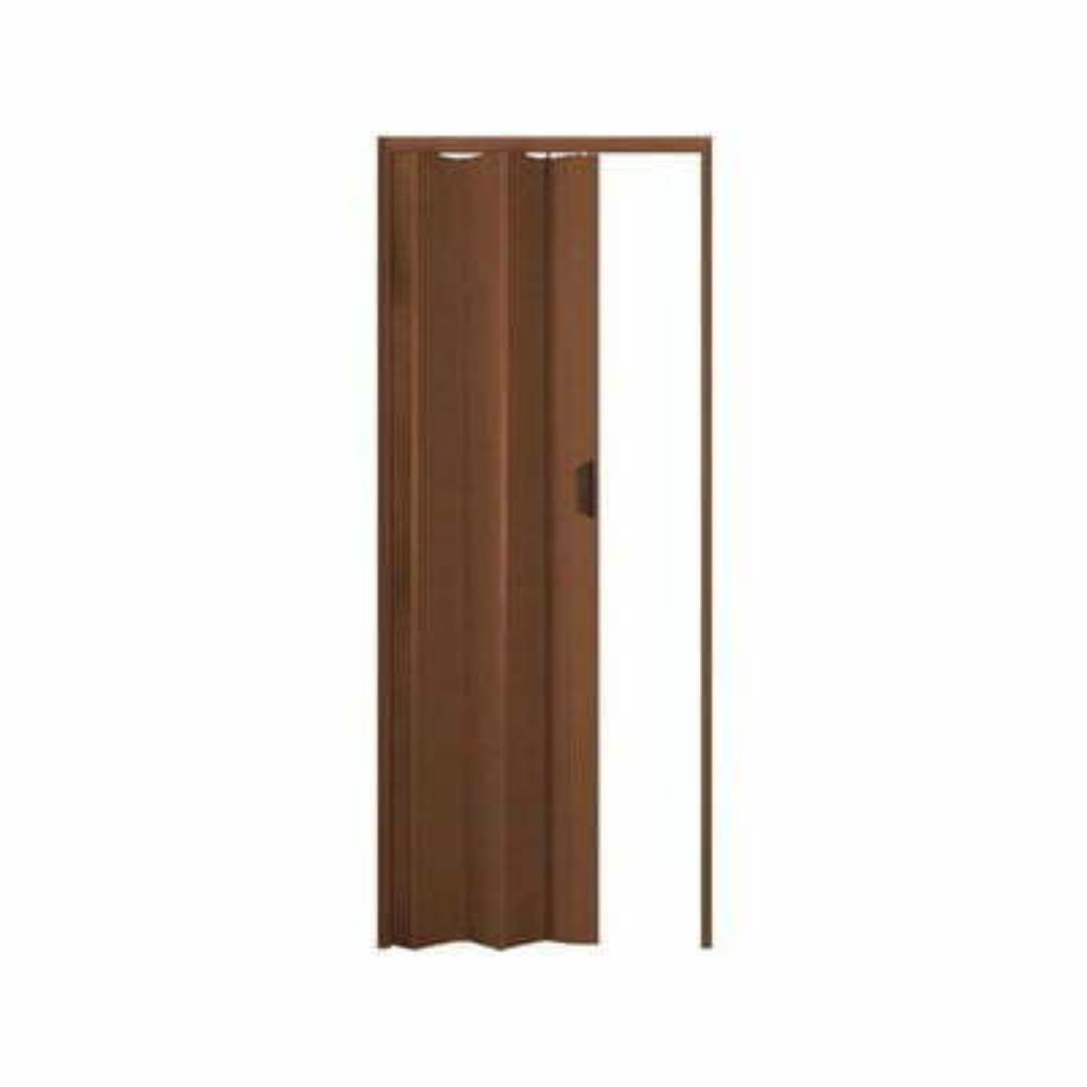 PVC FOLDING DOORS CM82X210 WALNUT