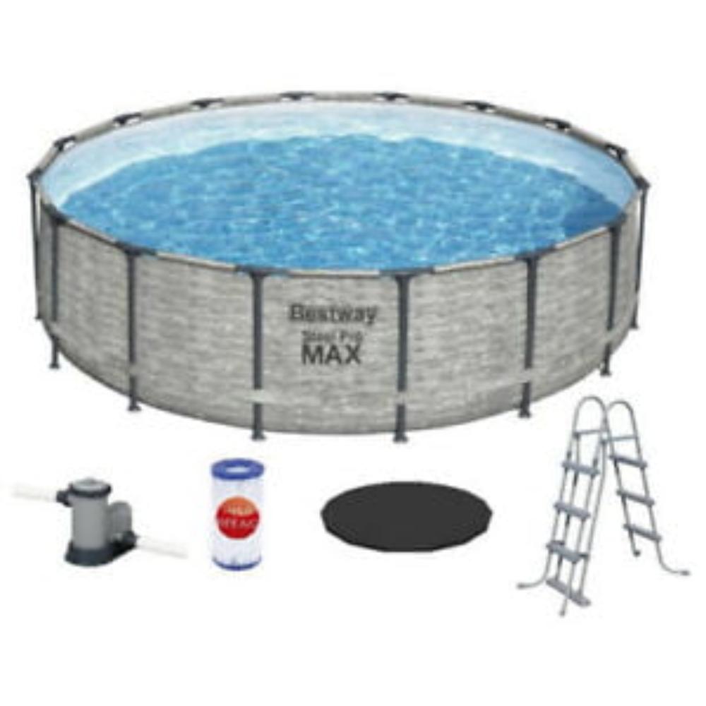 4.88MX1.22M POWER STEEL SWIM VISTA
