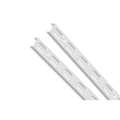 Element-System Upright Wall Single Slotted Rail Pair 100cm