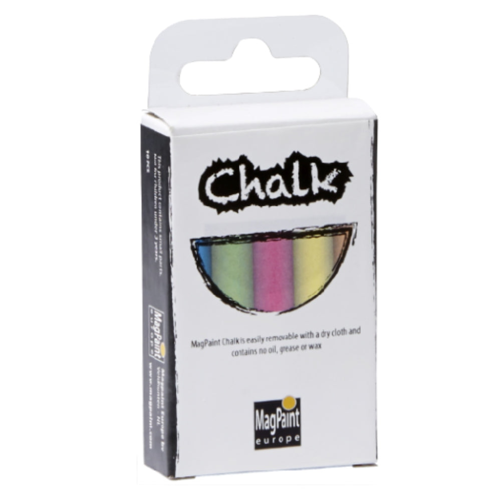 Magpaint Coloured Chalk Set of 10