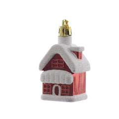 Decoris Hanging Shatterproof House 7cm