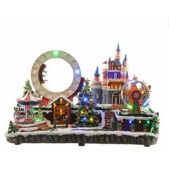 Lumineo Village Playground Scenery 33 x 25 x 50cm