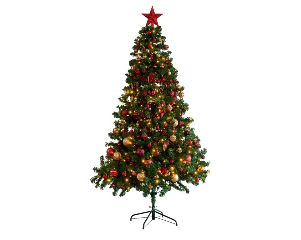 Everlands Imperial Pine Christmas Tree with Led Dia117cm 1.8m