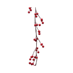 Everlands Foam Berry Garland 130cm - Red