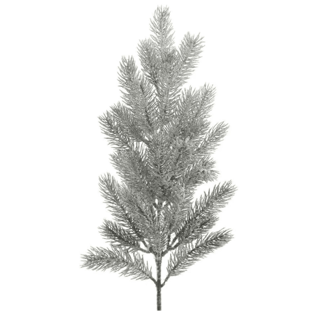 Everlands Artificial Snowy Pine Branch 36cm