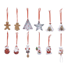 Decoris Polyresin Tree Hanging Decoration 6 x 5 x 1cm