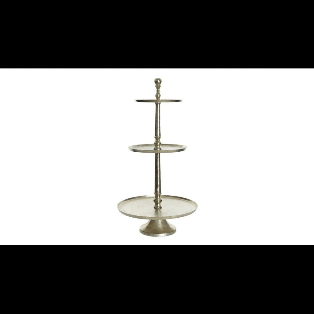 Decoris 3 Tier Aluminium Cake Stand 81cm