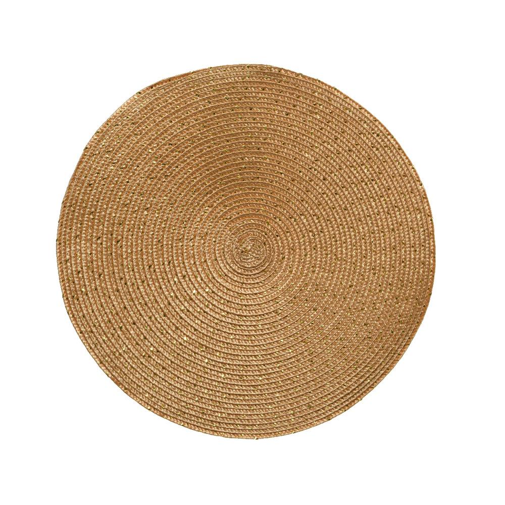 Decoris Placemat Round 38cm - Gold