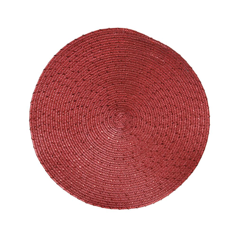 Decoris Placemat Round 38cm - Red