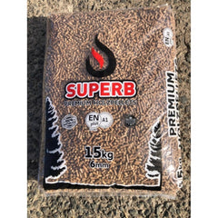 Super B Pellets premium Wood 15kg , 6mm