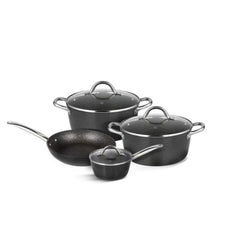 Michelino Cooking Pot Set of 7 Pieces - Grey