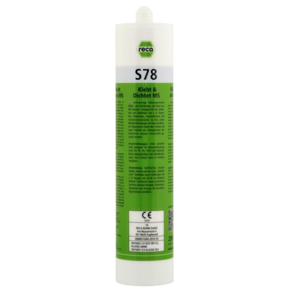 Reca S78 Bond and Seal 290ml - White