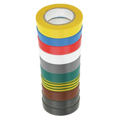 Reca Electrical PVC Insulating Tape Pack of 10 1.5cm x 10m