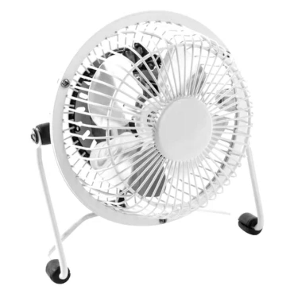 Equation Mini Metal Fan 10cm 15W - White