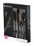 Ambition Como Cutlery Set of 24 Pieces - Black