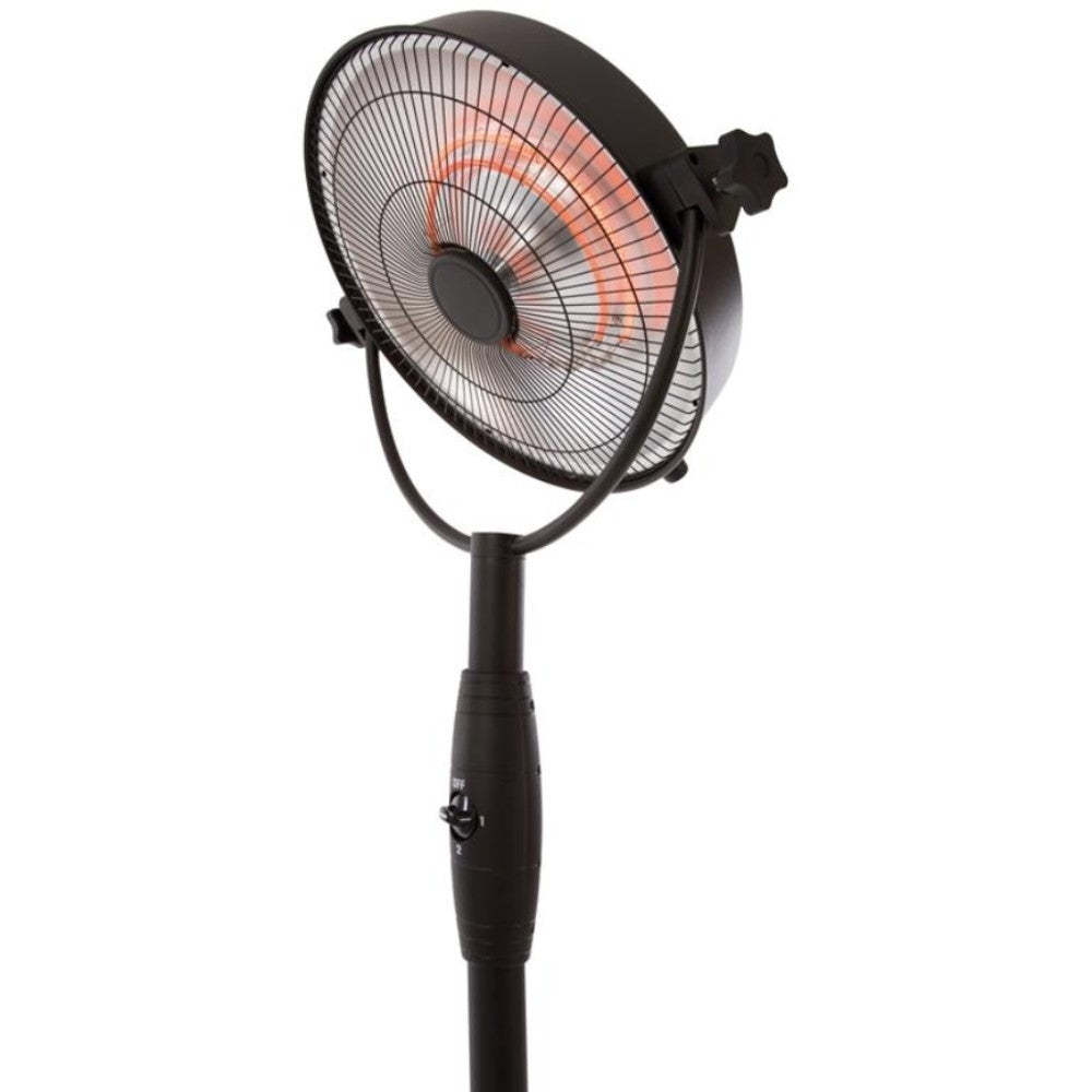 Sunred Retro Bright Standing Heater 2100W Black