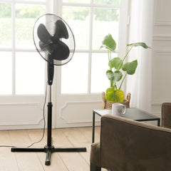 Equation Stand Fan 40cm 45W - Black