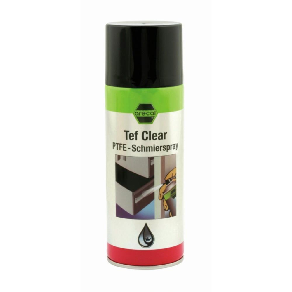 Arecal Tef Clear PTFE Lubricant Spray 400ml