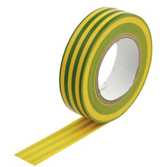 Reca Electrical PVC Insulating Tape 1.5cm x 10m - Green/Yellow