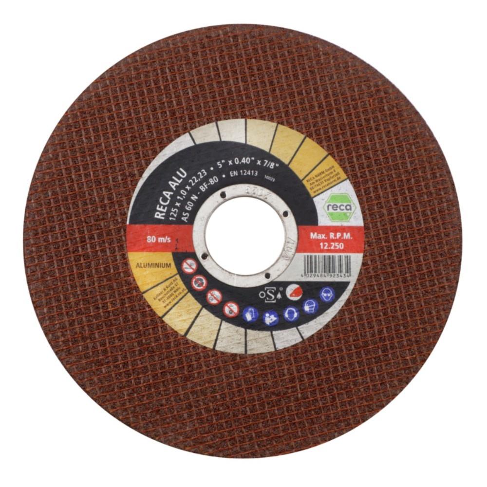 Reca Alu Straight Cutting Disc for Aluminium 12.5 x 0.01 X 2.23cm