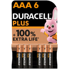 DURACELL PLUS AAA x6s (OFFER)