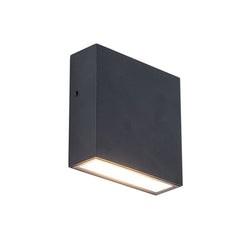 Lutec Gemini XF Wall Downlight 9.5W with Integrated Led 3000K - Matt Black