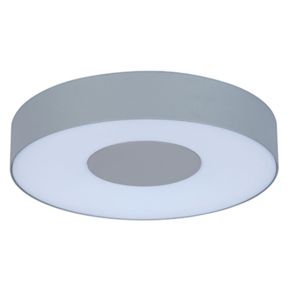 Lutec Ublo Wall or Ceiling Light 11W with Integrated Led 3000K - Silver