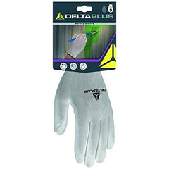 Delta Plus PU Coated Polyester Painting Gloves Size 9 - White