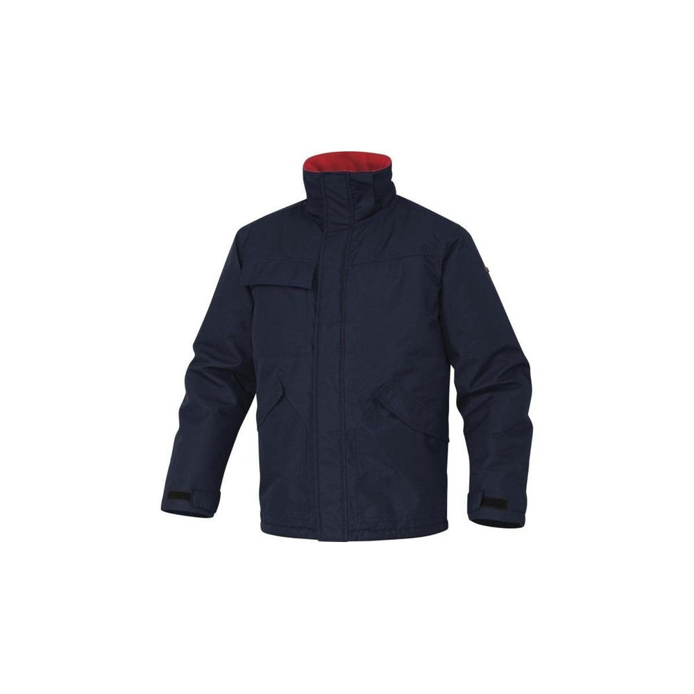 Delta Plus Breathable and Waterproof Polyester Parka Size M - Navy Blue