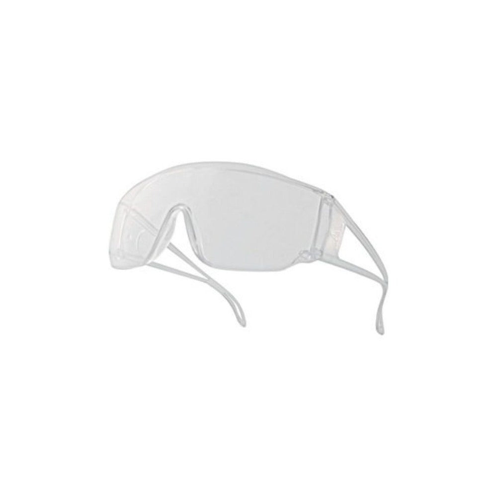 Delta Plus Polycarbonate Single Lens Glasses - Clear