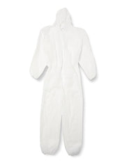 Delta Plus Polypropylene Disposable Overalls with Hood Size L - White