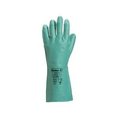 Delta Plus Cotton Flock Nitrile Glove Size 8/9 - Green