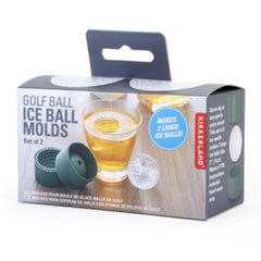 Kikkerland Ice Ball Moulds - Golf